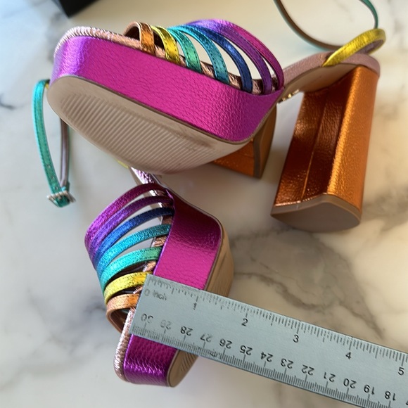 Multicolor Platform  Sandals 👡 - Picture 4 of 7